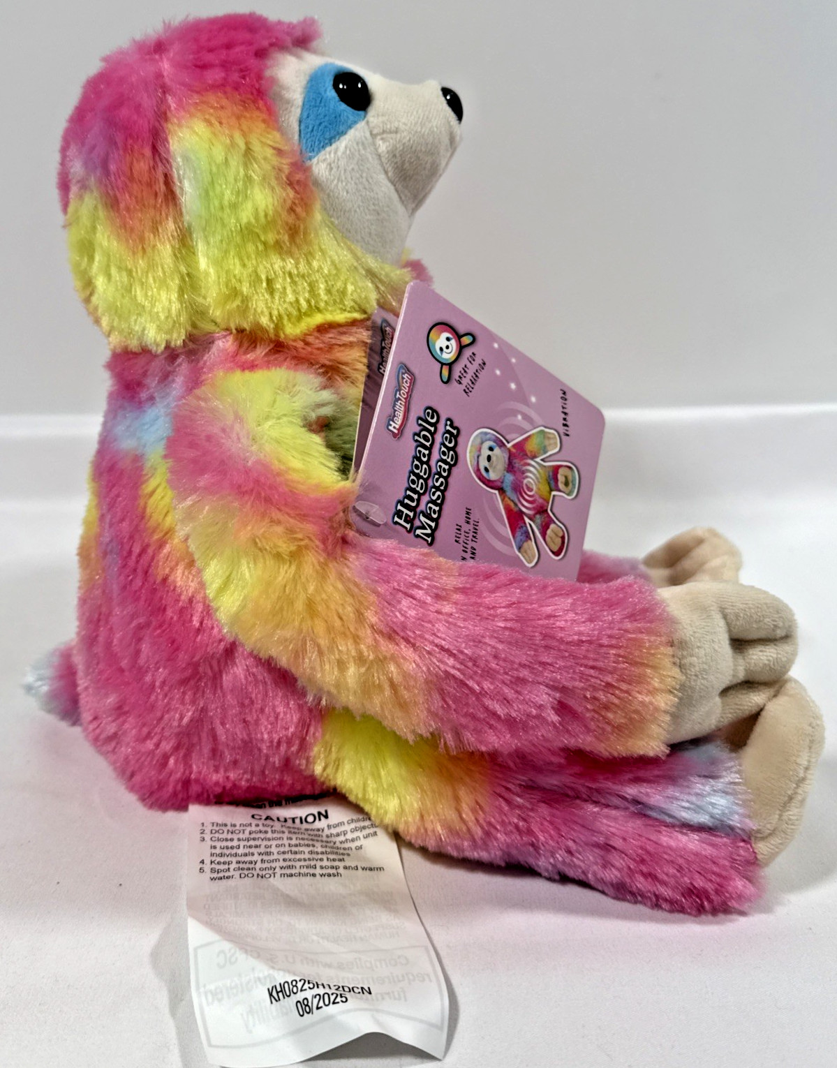 Health Touch Huggable Massager Sloth Vibrating Plush NWT Stuffed Animal NEW – MQ