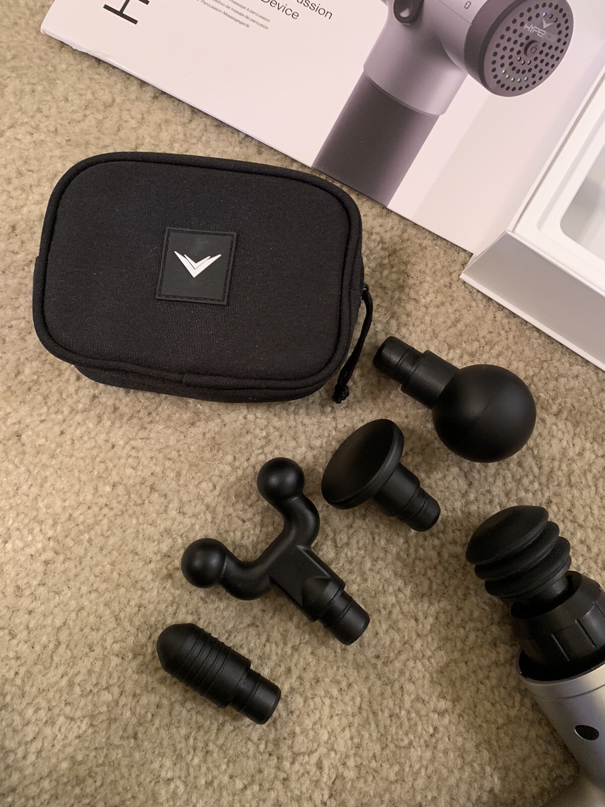 Hyperice Hypervolt Bluetooth Percussion Massage Device – Silver (53100 038-00)