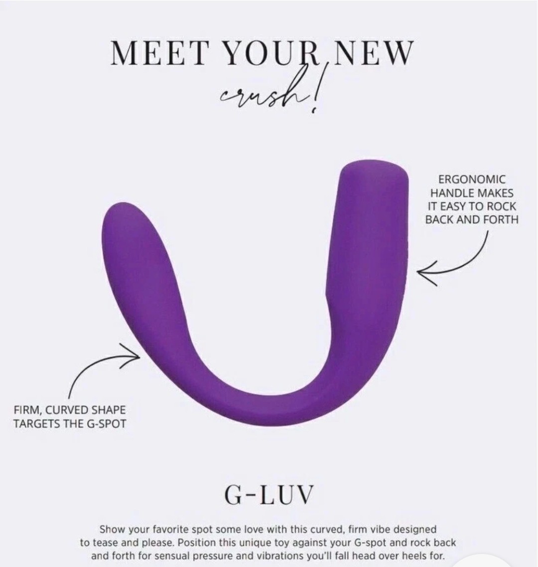 Brand New & Sealed Pure Romance G-Luv Personal Wand Massager – Rechargeable