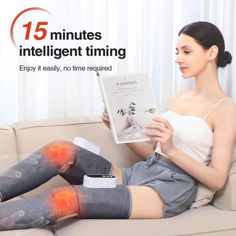 2PCS Leg Foot Massager, Air Compression Leg Massager for Circulation Pain Relief