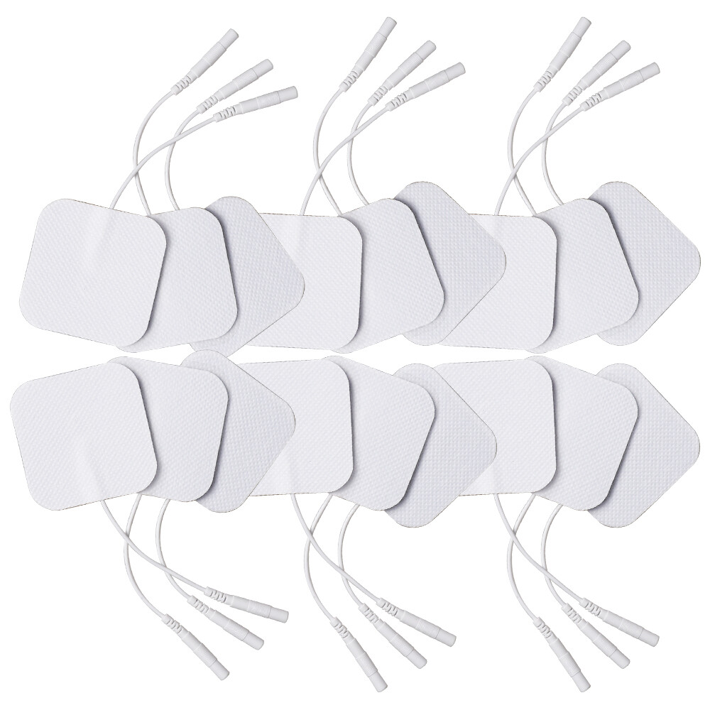 40 TENS Electrode Pads EMS Replacement Unit 7000 3000 2×2 Muscle Stimulator BULK