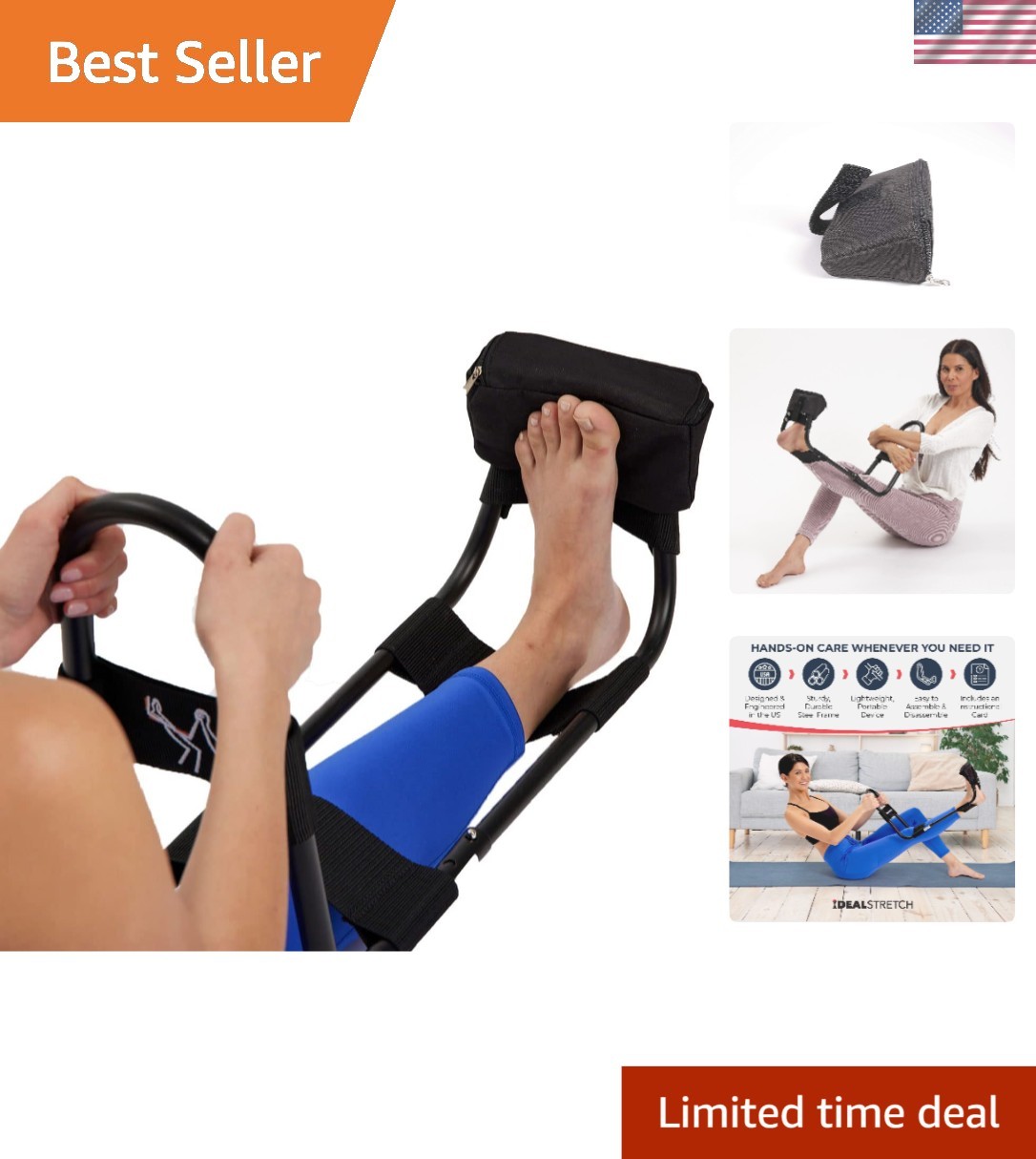 Durable Multi-Functional Stretch Device – Ultimate Recovery Tool for All Ages