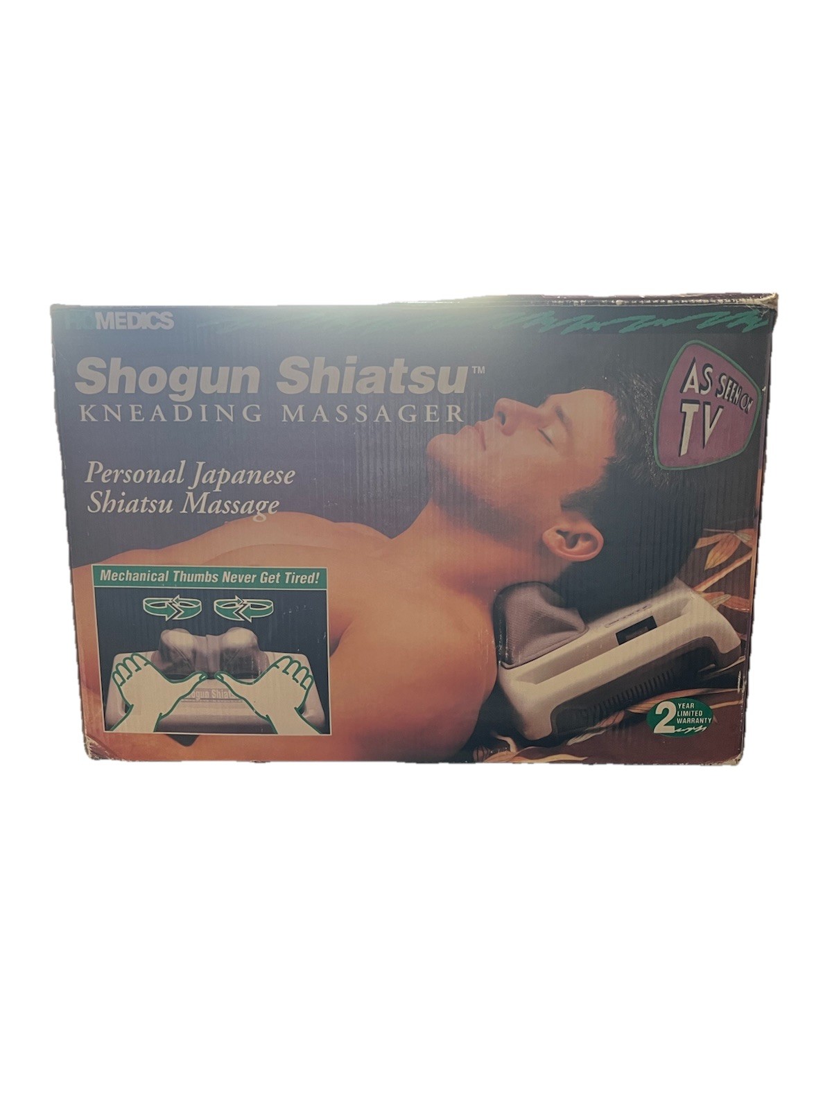 Homedics Shogun Shiatsu Kneading Neck Head Massager Model SM-444 – Tested!
