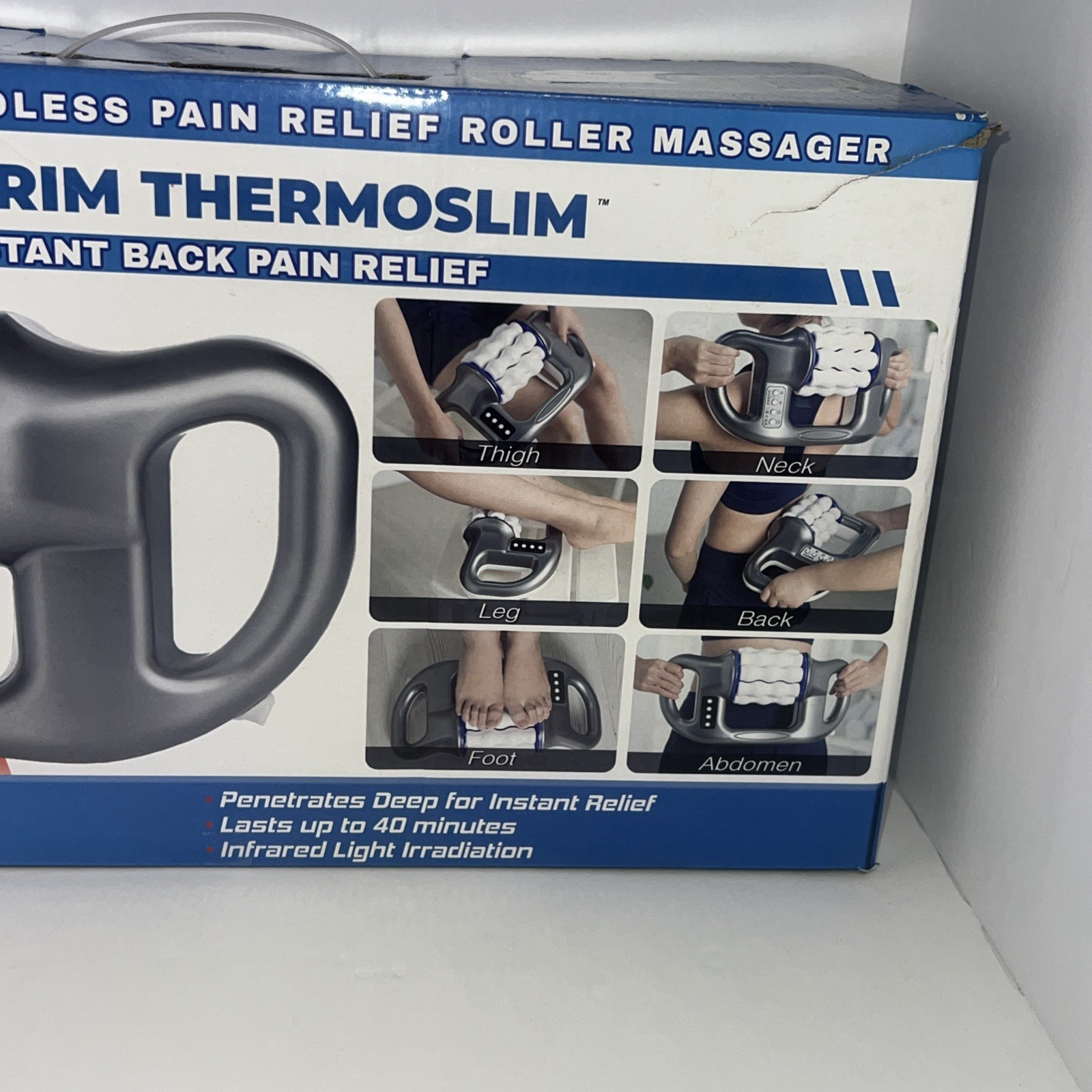 Body Massager ThermoSlim Gym Trim Cordless Electric Rolling Massager Infrared