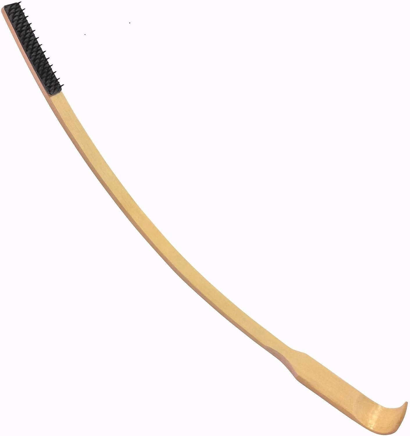 Ergonomic Bamboo Back Scratcher – 17” Long Crafted for Gentle Itch Relief