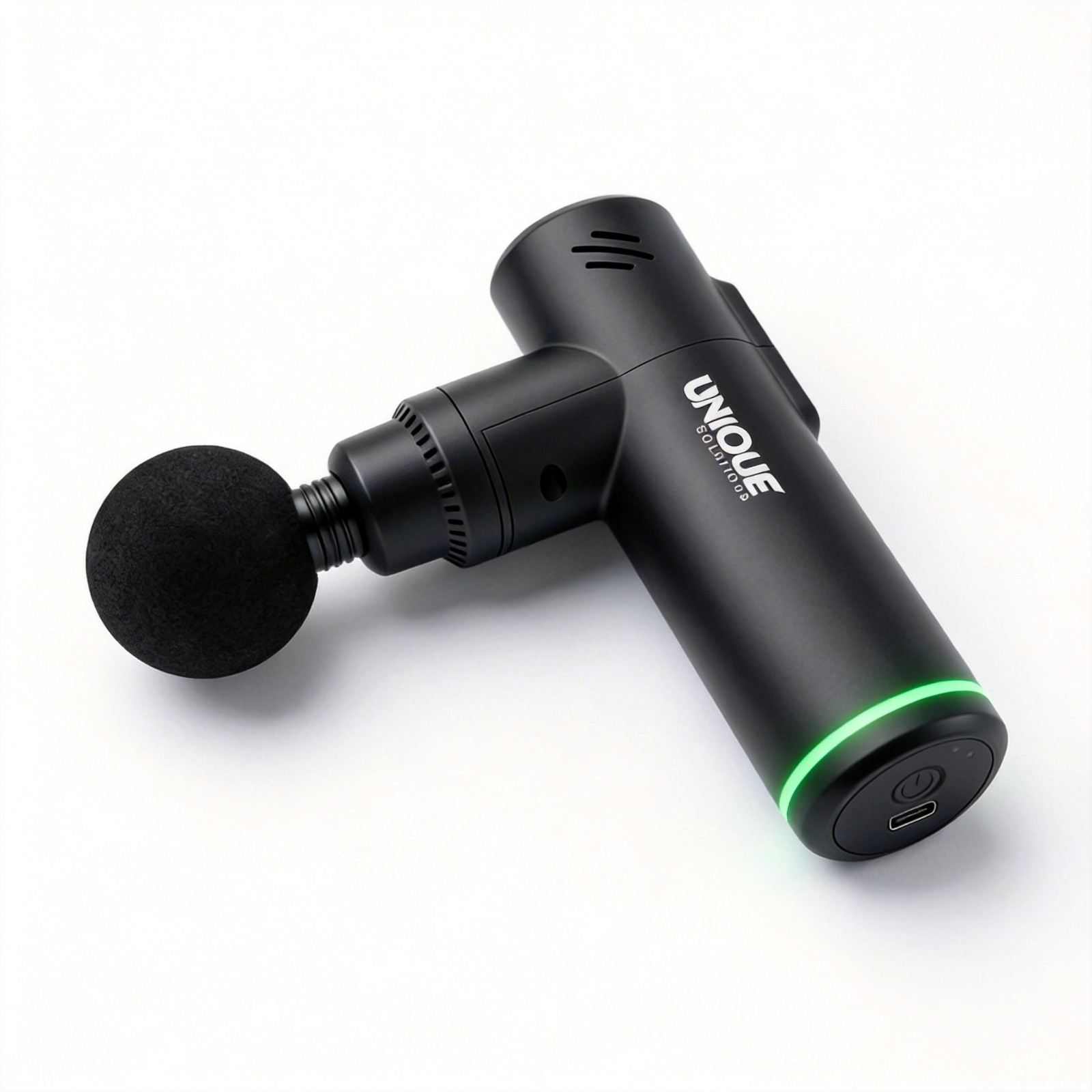 Massage Gun 6 Speeds 12 Heads Deep Tissue Brushless Motor Body MusclePain Relief