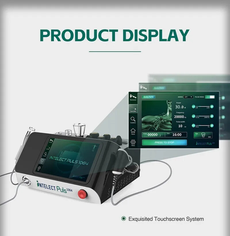 2 in1 1064 Laser 10 Bar ESWT shcokwave therapy Machine For Horse Vet Body Relax