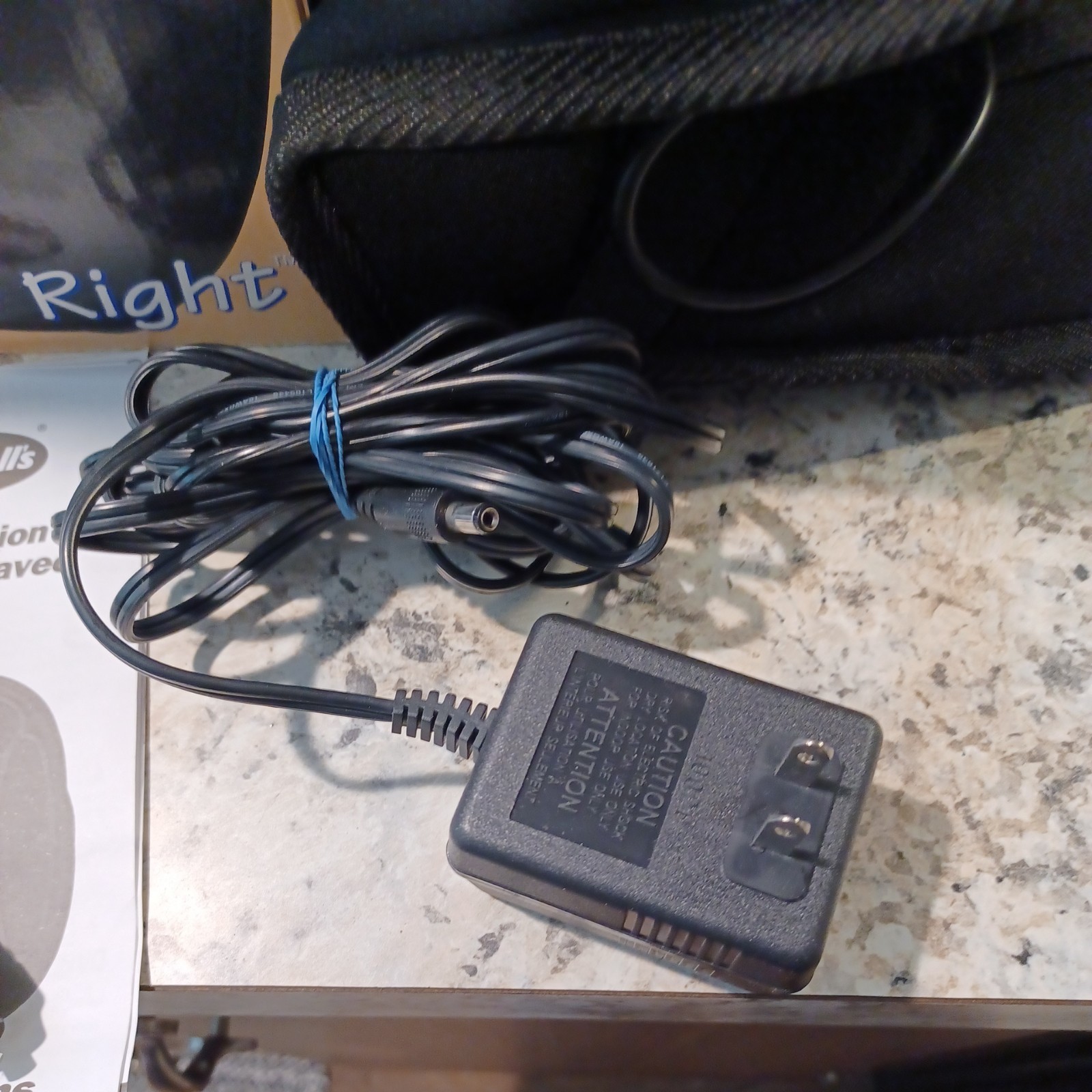 Dr. Scholls Back cushion Massager With Heat car adapter included never used