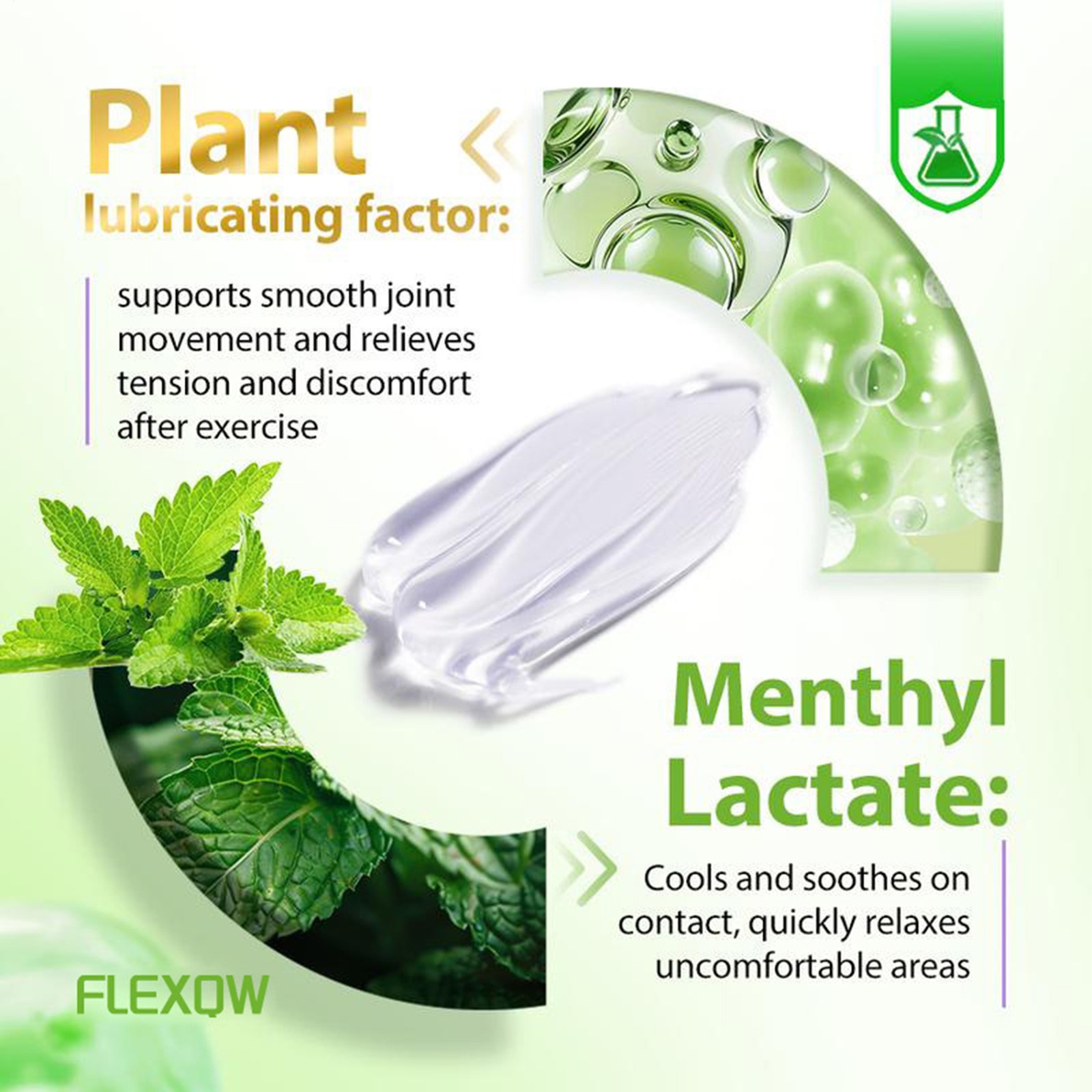 Herbal Extract Joint Massage Gel Soothing Relief Improve Joint Flexibility`