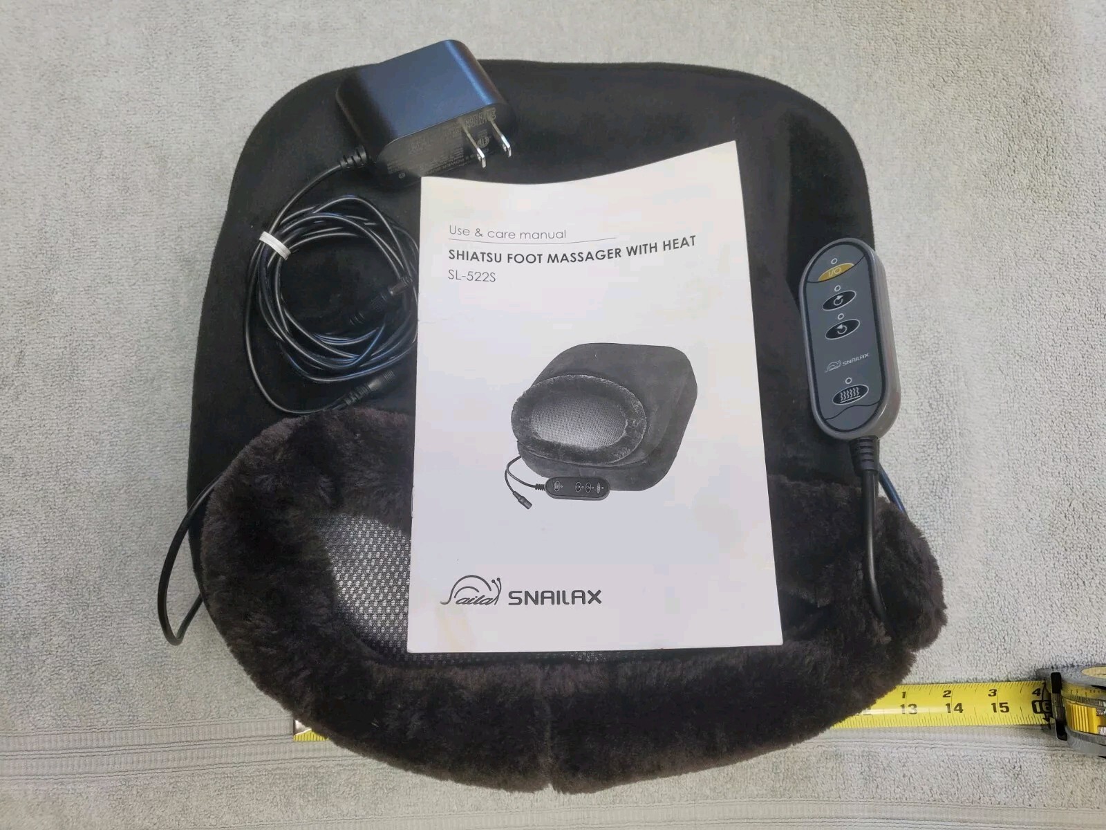 Shiatsu Foot Massager with Heat – Model # SL-522S Used