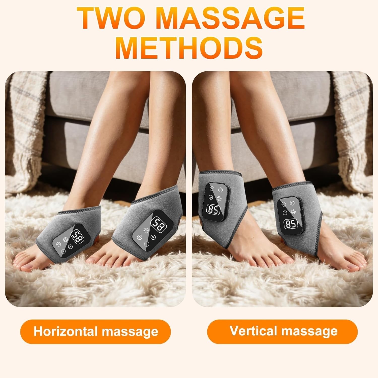 Foot Advanced Renew Triple Method Massager, 5-Speed & 5-Temperature, Cordless…