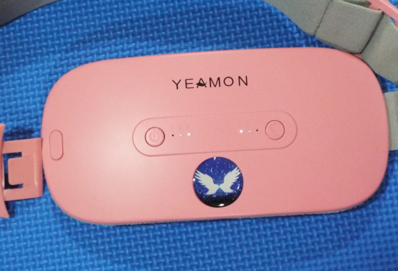 Yeamon Cordless Heating Pad Electric Waist Belt Device menstrual & back pain