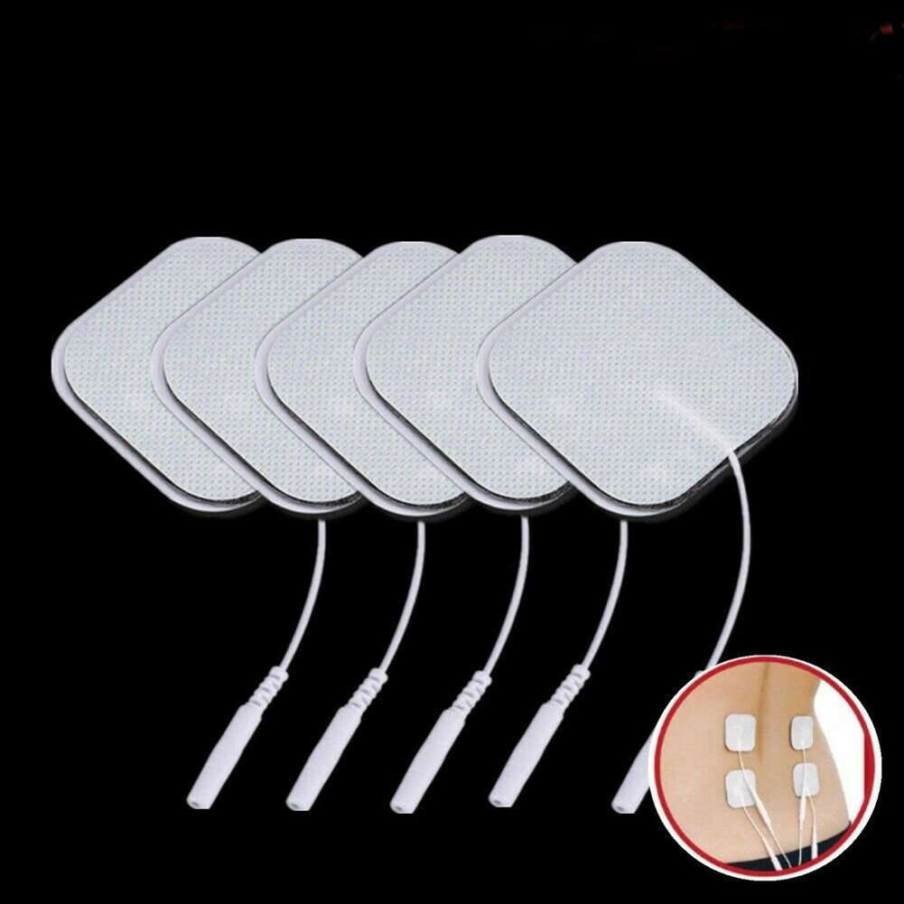 30Pcs TENS Electrode Pads EMS Replacement Unit 5x5CM Muscle Stimulator BULK