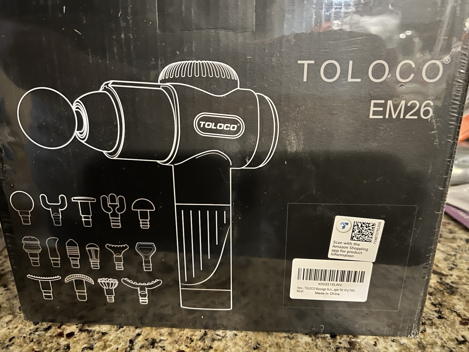 Toloco EM26 Percussion Massage Gun New