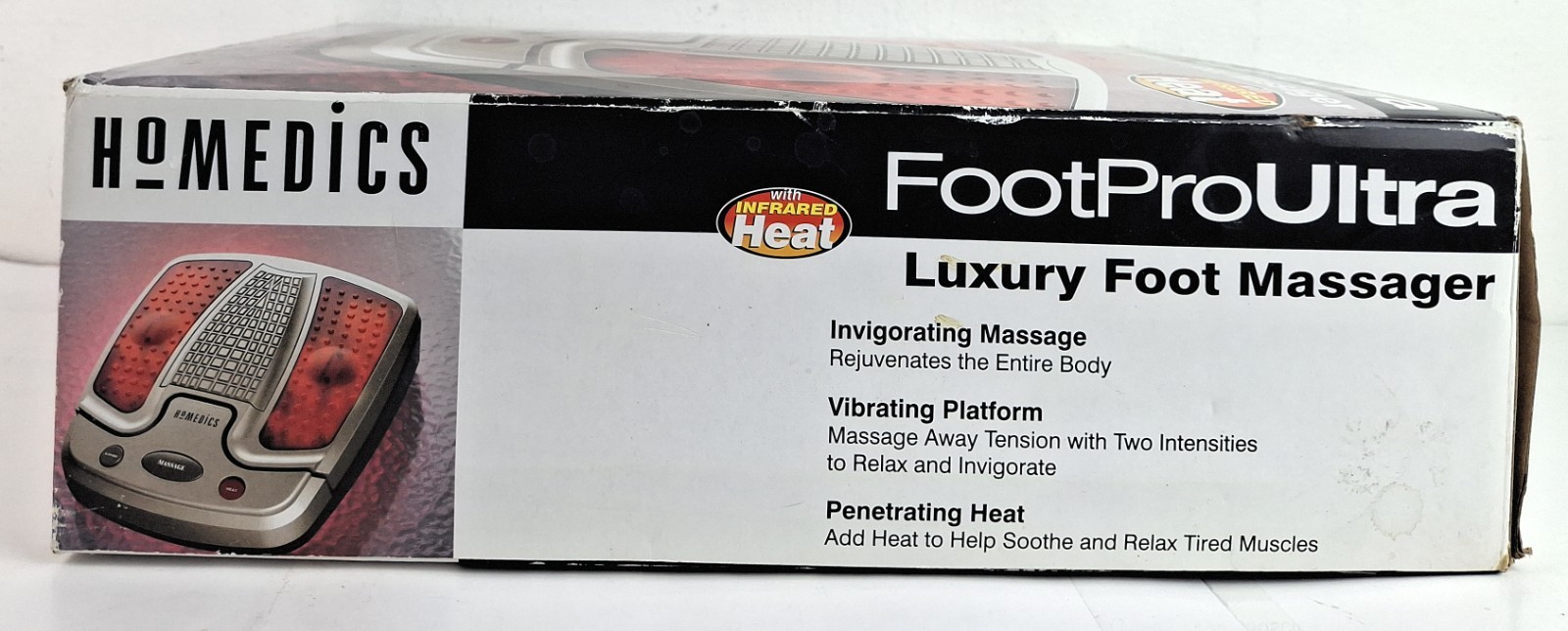 HoMedics Foot Pro Ultra Luxury Foot Massager Infrared Heat Model AK-3 New In Box