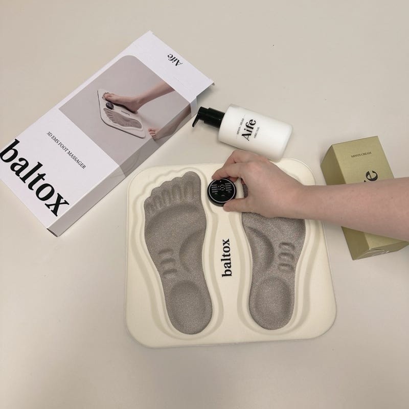 BALTOX 3D foot and calf toning deep muscle relaxing circulation EMS massage Pad
