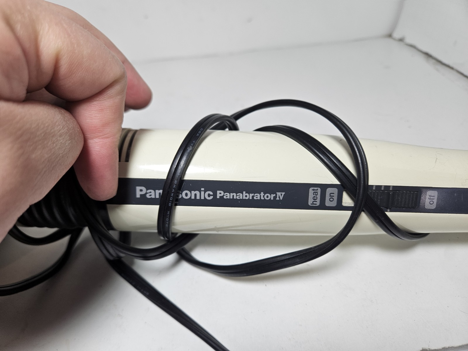Panasonic Panabrator IV Model EV222 Variable Speed Massager W/Heat Japan Tested