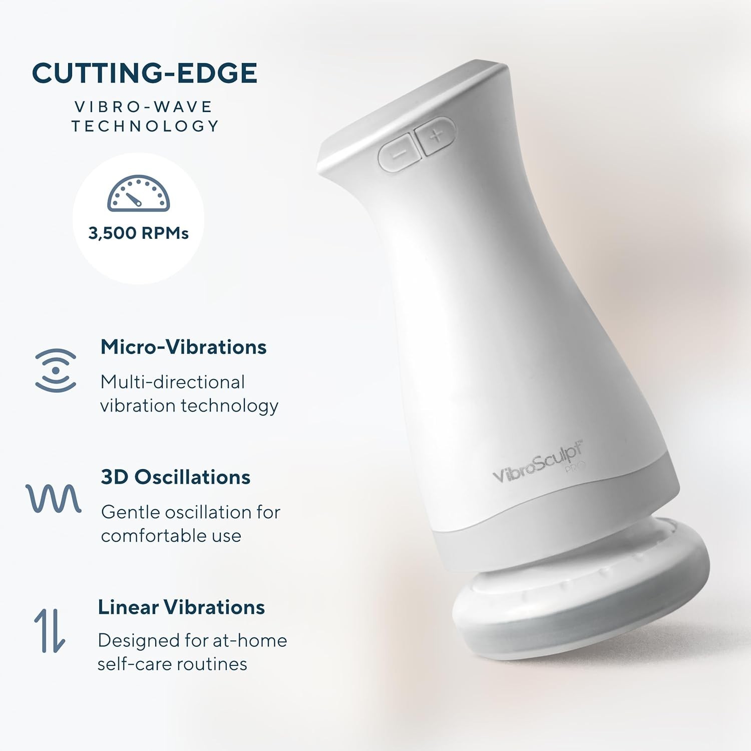 VibroSculpt Pro Body Sculpting Device Handheld Vibration Massager Care Wellness