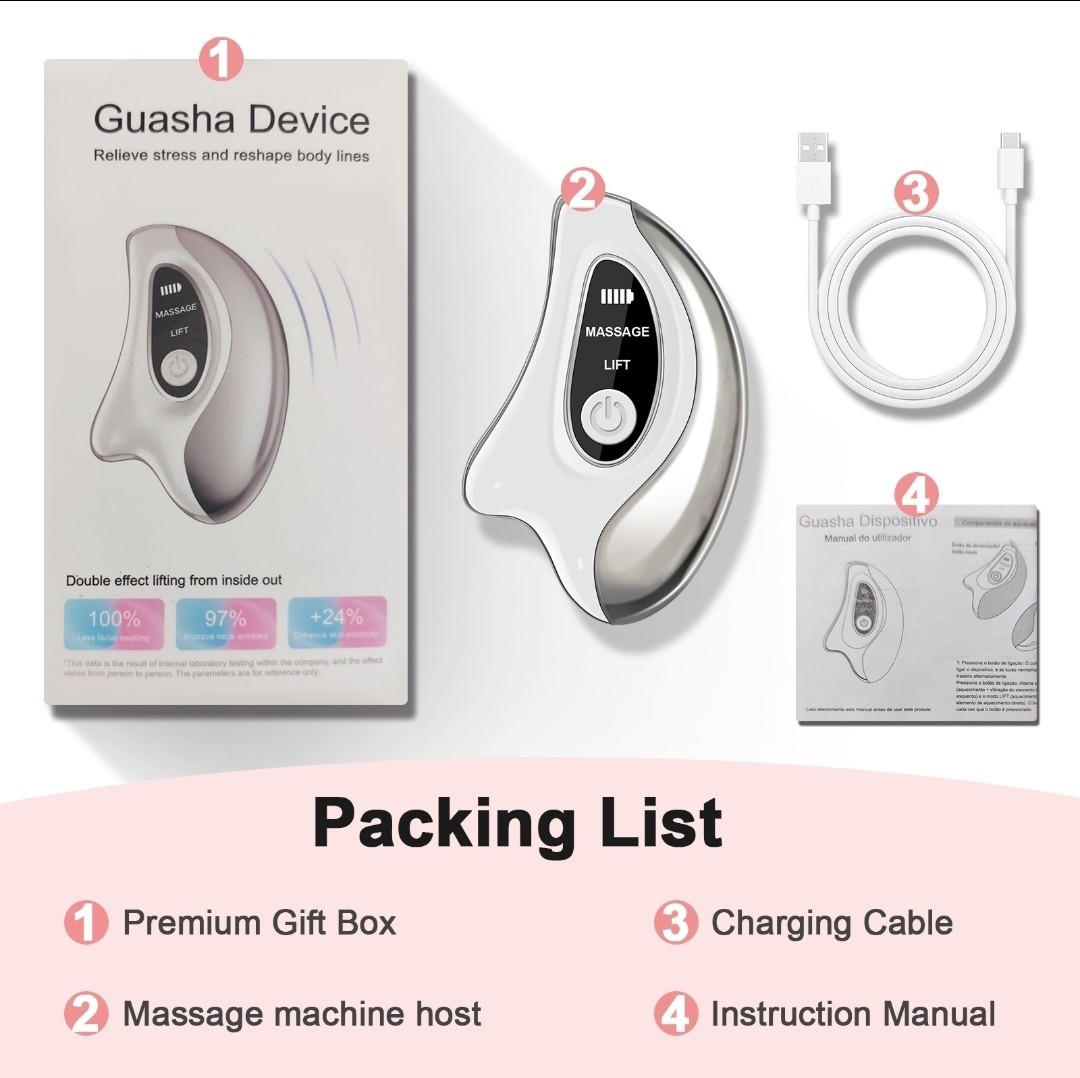 Household Electric Dual-Function Massage Device