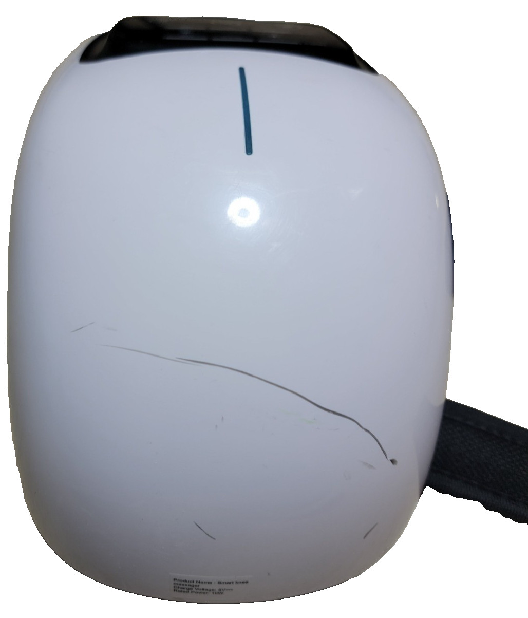 Forthiq FQ-ST1101 White Black Infrared Heat Vibration Smart Knee Massager Open B