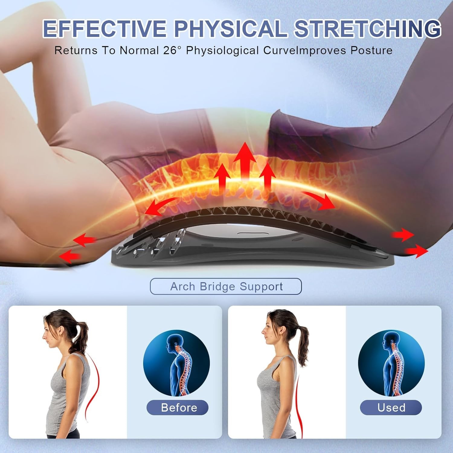 Back Massager with Multi-Level Adjustment for Enhanced Comfort and Relief