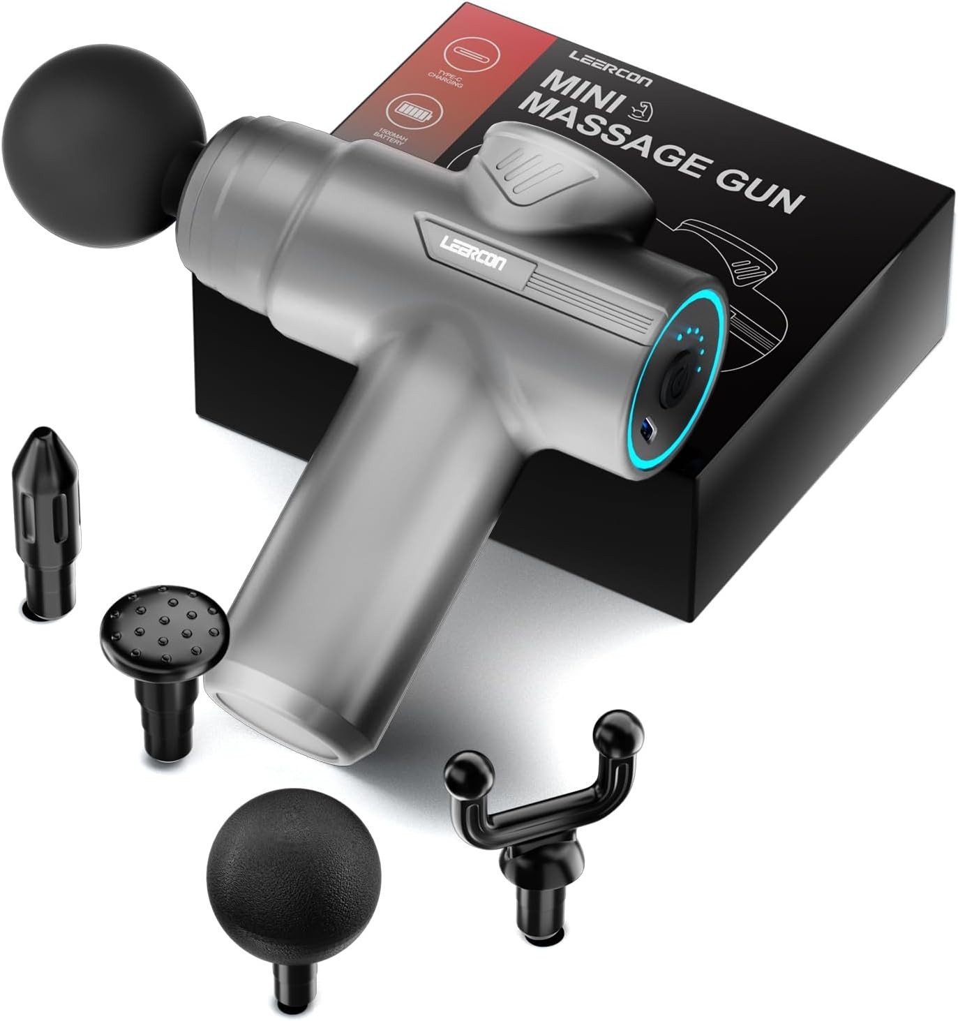 Cordless Deep Tissue Massage Gun – Portable Muscle Relief & Relaxation
