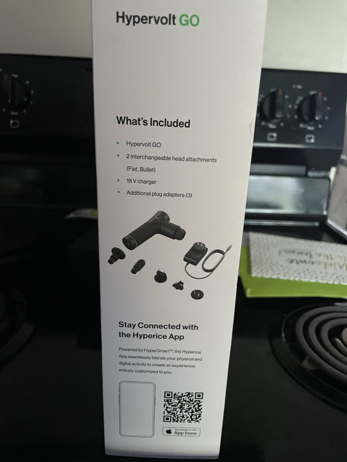 Hyperice Hypervolt GO Massage Gun-Black