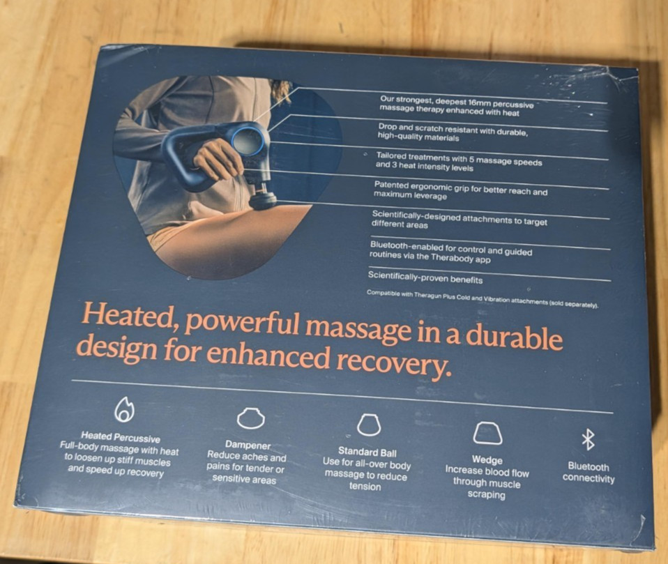 ***NEW SEALED*** Therabody Theragun Prime Plus Multi-Therapy Massage Gun