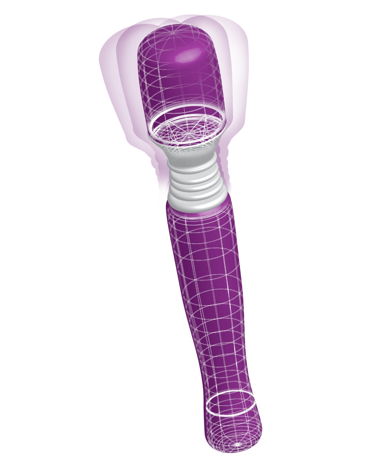 Pipedream Wanachi Mini Body Massager Purple Compact Relaxation Wellness Tool