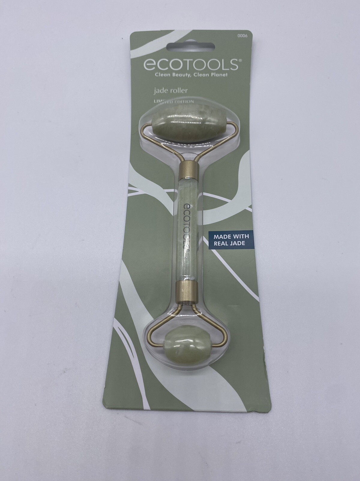 ECOTOOLS Dual-Ended Jade Facial Roller Limited Edition