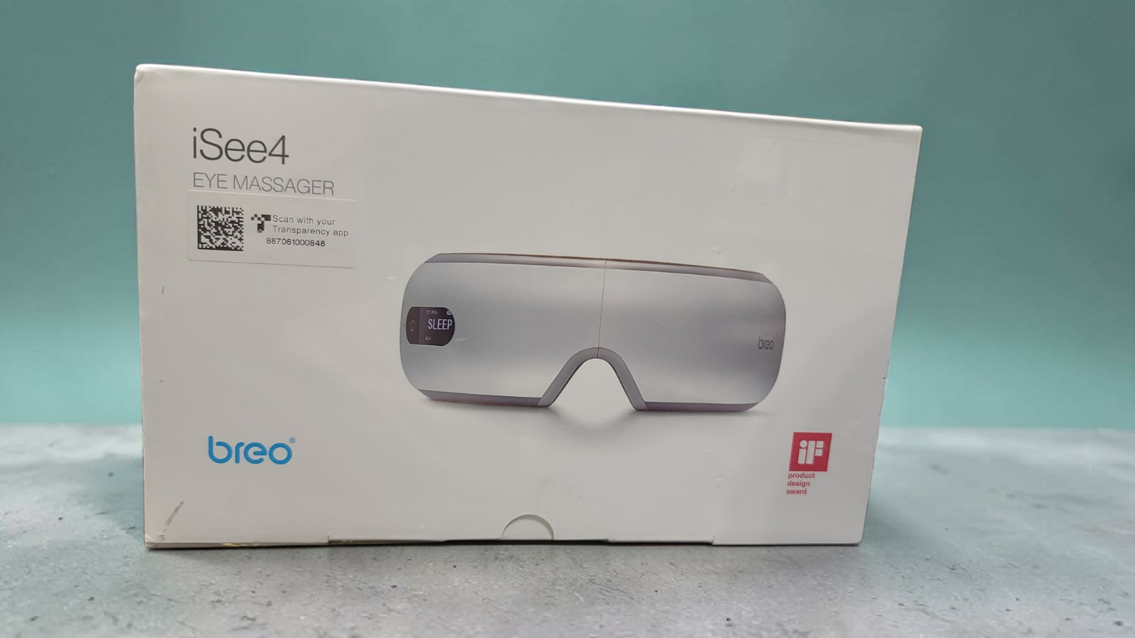Breo iSee4 Eye Massager, AIR PRESSURE, POINT MASSAGE,HEAT COMPRESSION,VIBRATION