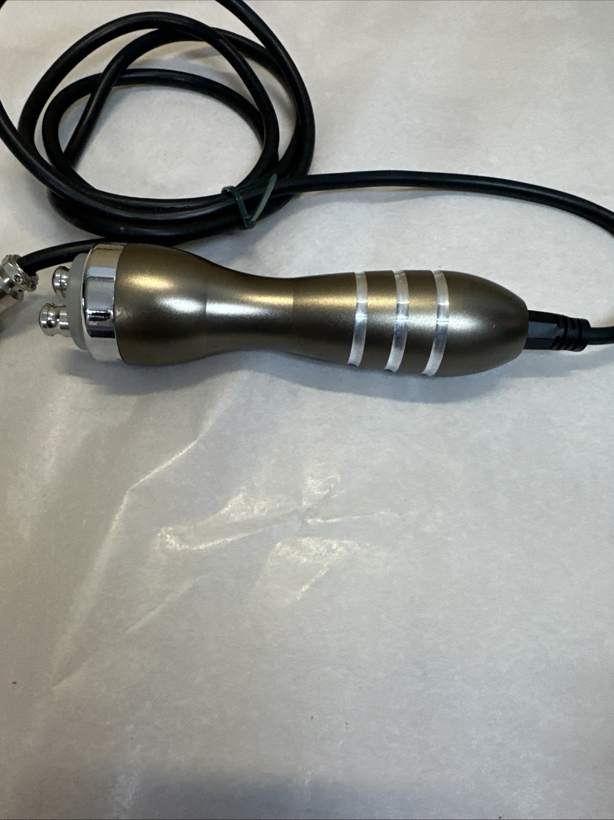 2 Polar BIO Electricity Head (4 Pin) for Ultrasonic 40k Cavitation RF Gray