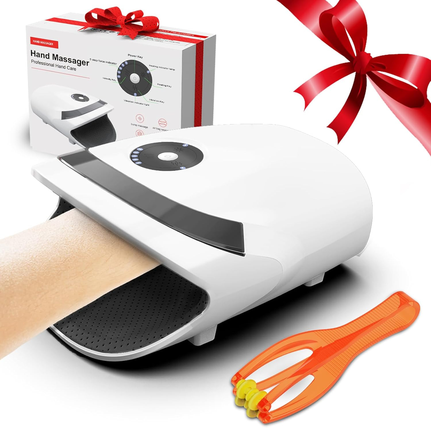 Christmas Gifts for Women,White Elephant Gifts for Adults – Hand Massager with C