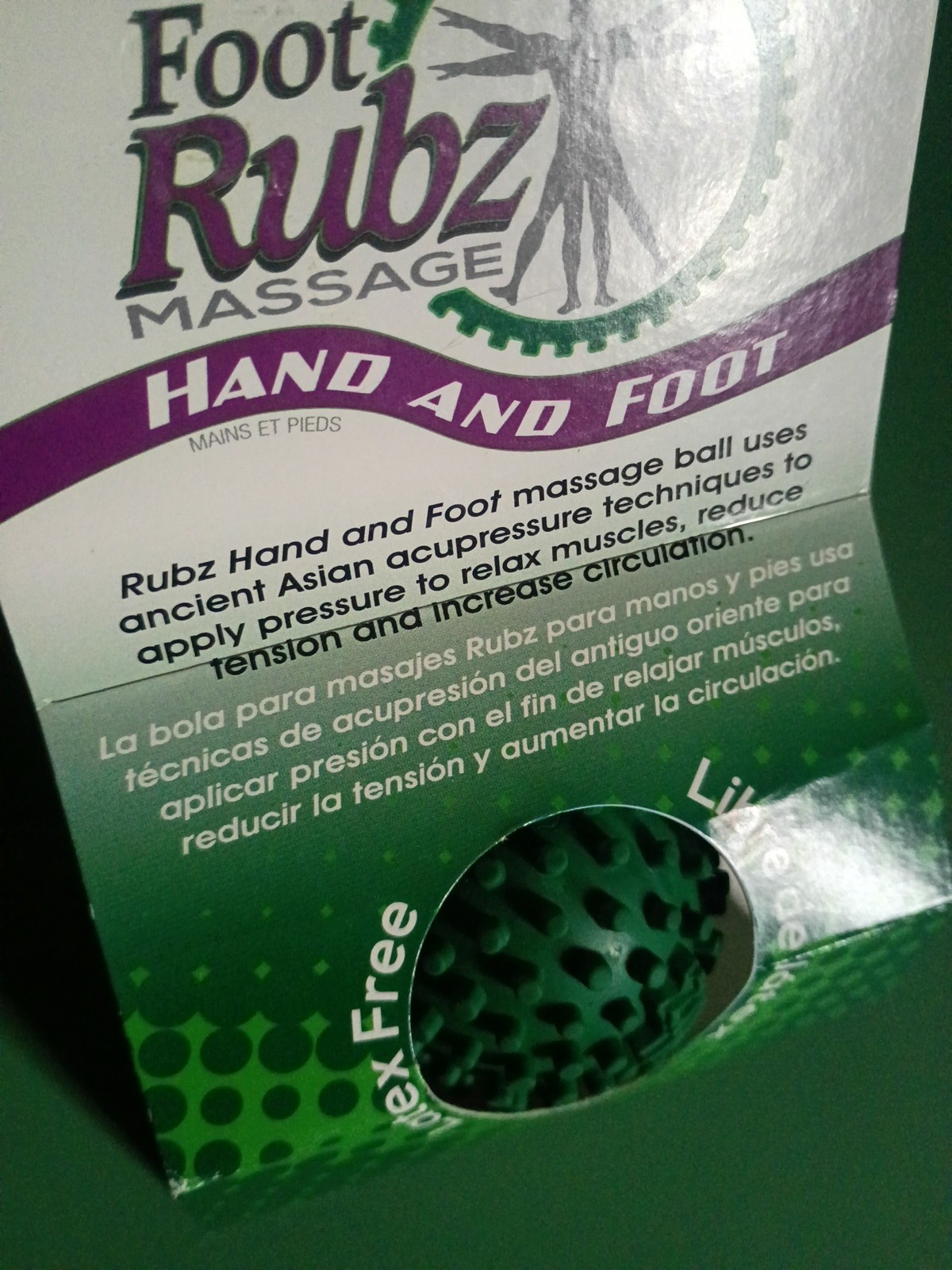 Due North Foot Rubz Hand & Back Massage Ball – Doctor Recommended