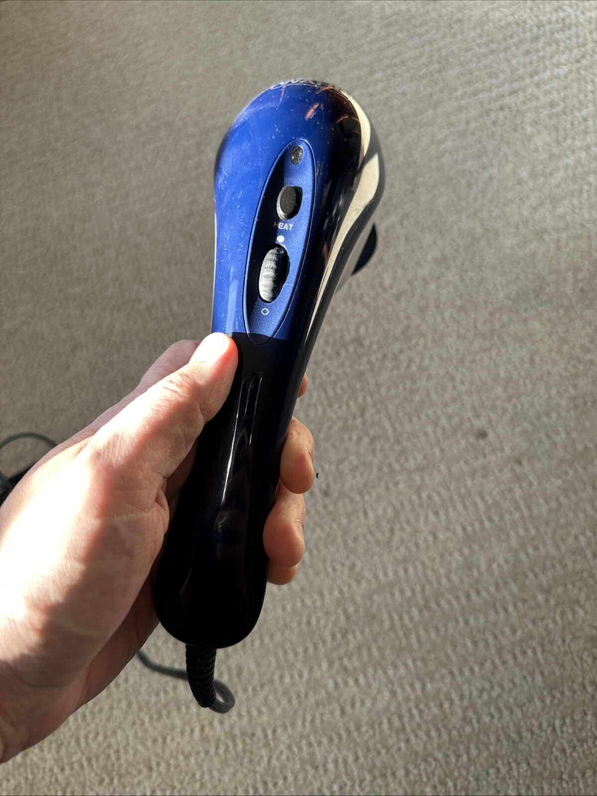 Wahl Massager Full Body Deep Tissue Percussion Therapeutic Hot Cold Model 4295A
