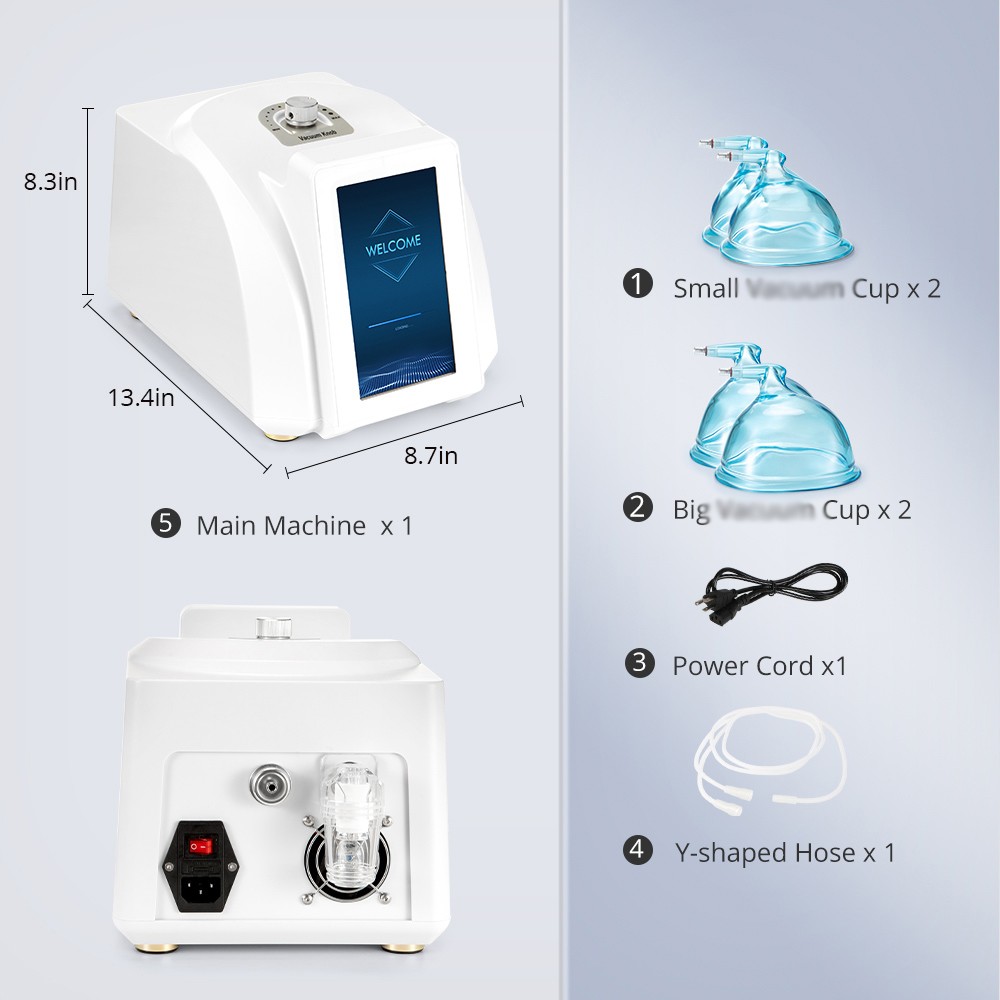 Vacuum Butt Enhancer Machine Strong Suction Touch Screen Body Sculpting USA