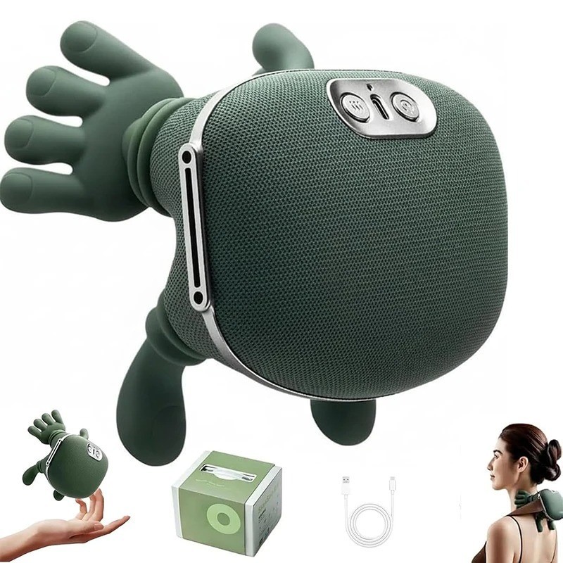 Bionic Neck Shoulder Massager N7 Kneading 3-Level Modes Body Pillow