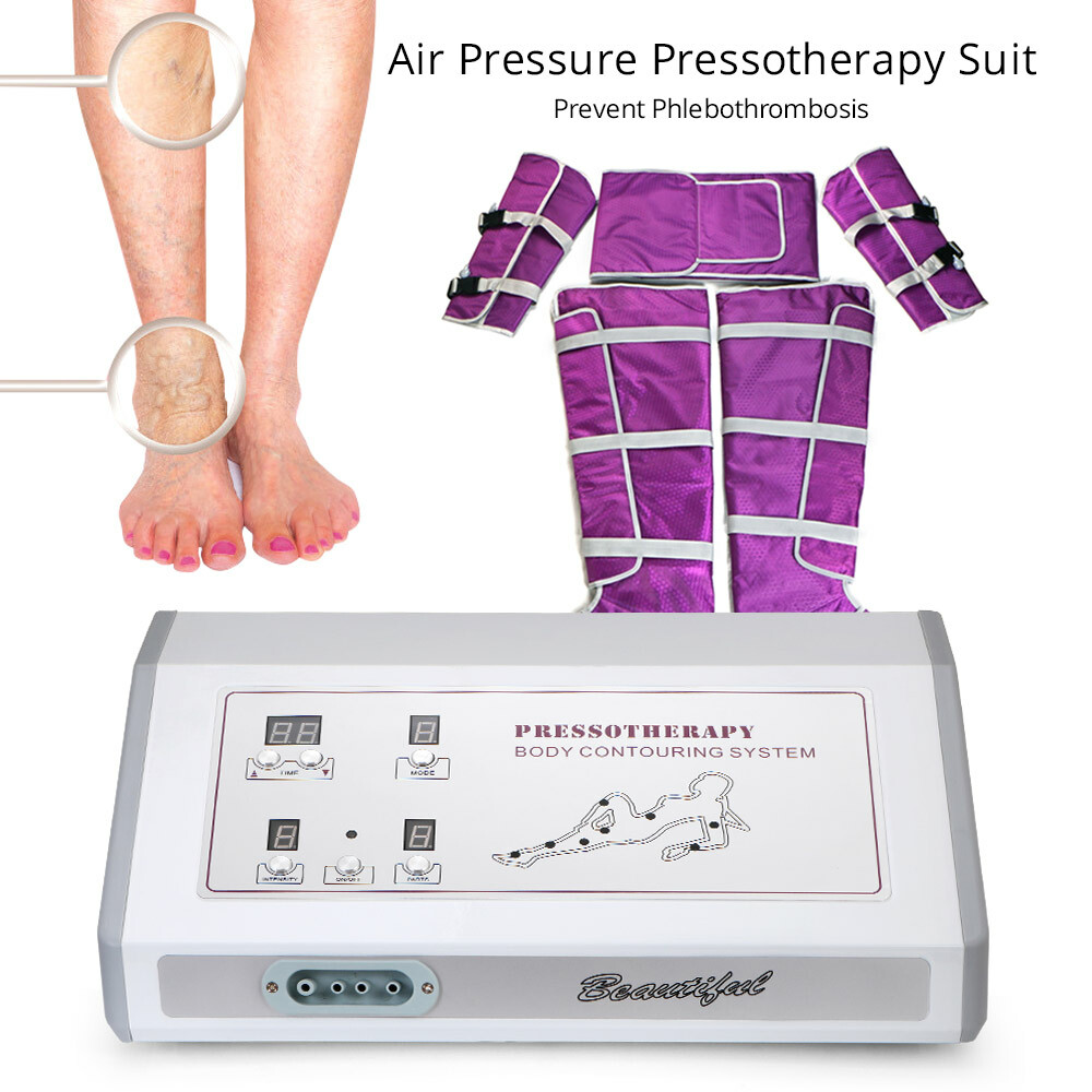 Pressotherapy Air Pressure Suit Body Relaxation Lymphatic Drainage Massager US