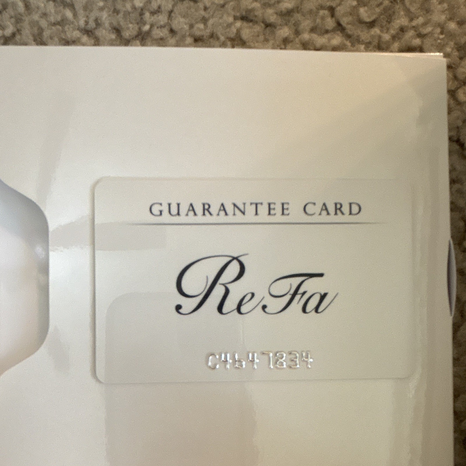 ReFa Carat PEC-L1706 Face Massage Roller 2-Head Metal Rolling Silver PEC-L1706