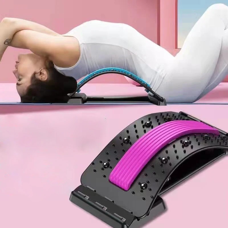 Back Stretcher for Lower Back Pain Relief, Back Cracking Device, Multi-Level