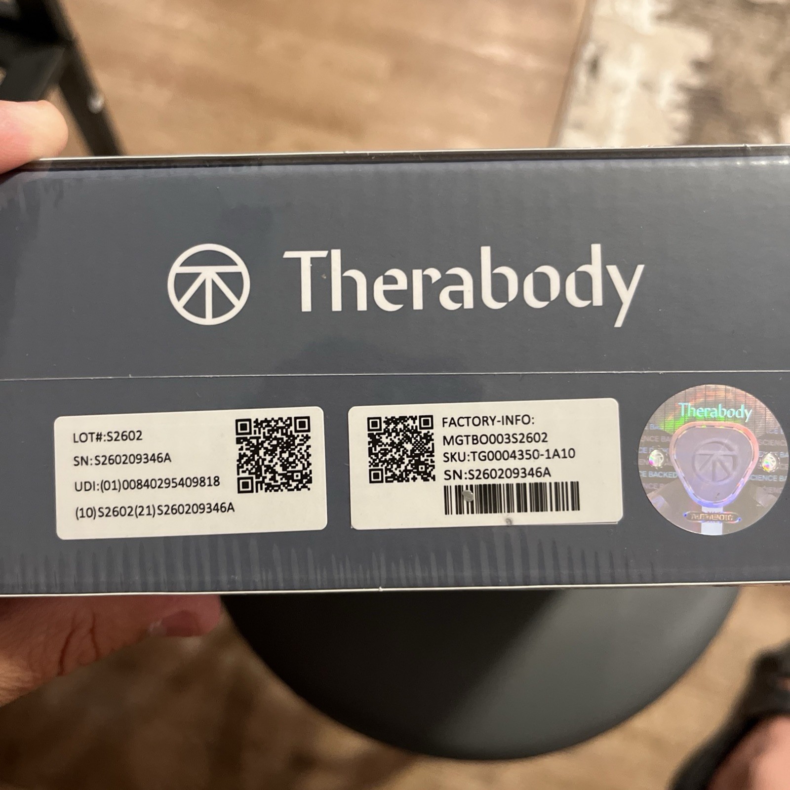 NEW Theragun Prime 6th Generation Durable Design Black Percussive Massage Gun