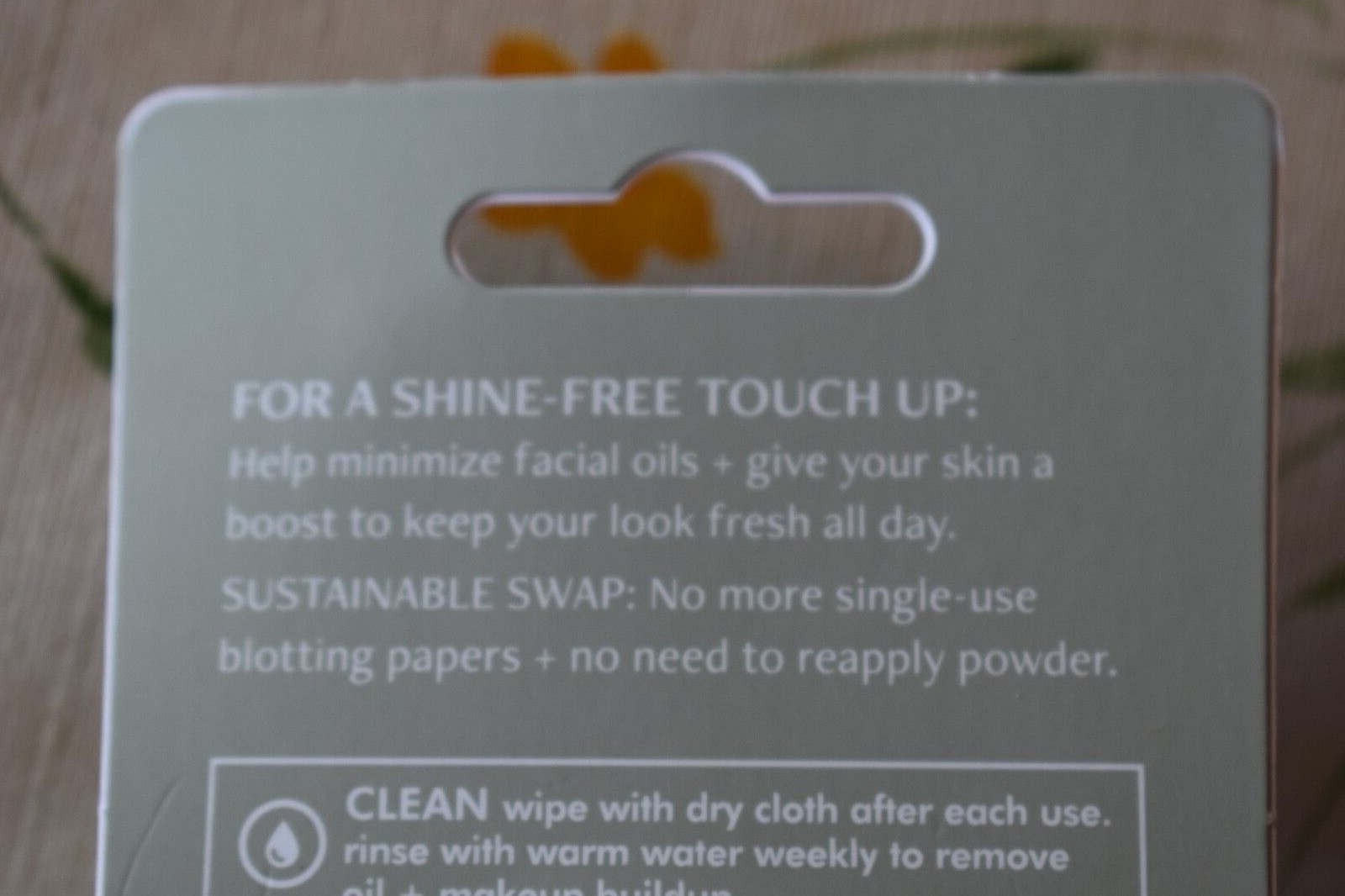 ECOTOOLS Oil-absorbing Roller Limited Edition Reusable