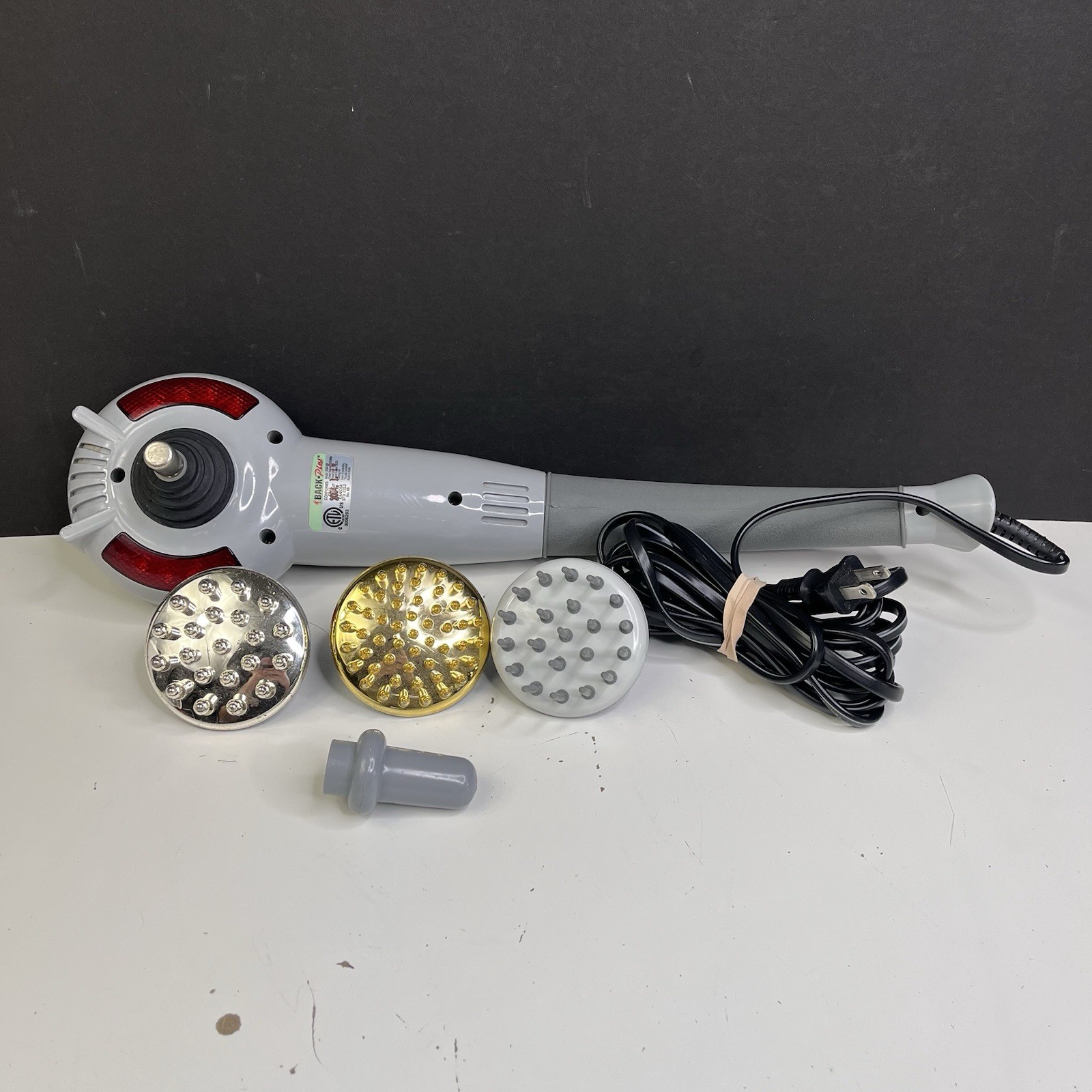 Redfern Back Plus SQM-330 w/ 4 Attachments Squirrel Massage System WORKS (READ)
