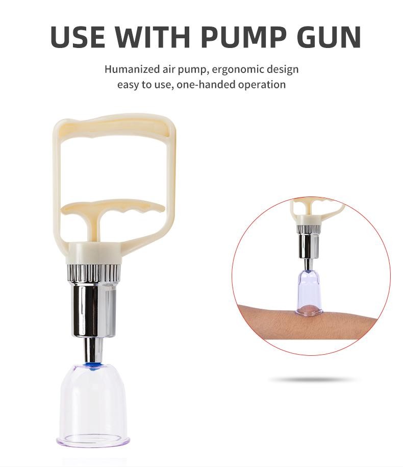 Big Size Plastic Vacuum Cupping Cups Suction Cups Jar Vacuum Massager Jars Plast