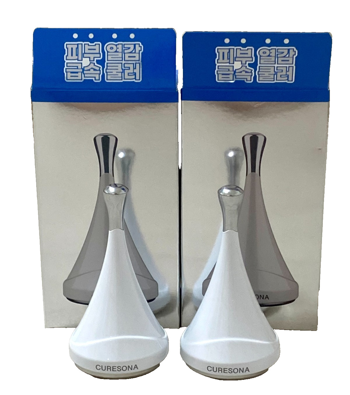 CURESONA Cooling Derma Cooler Massage K-beauty tool(2pcs)