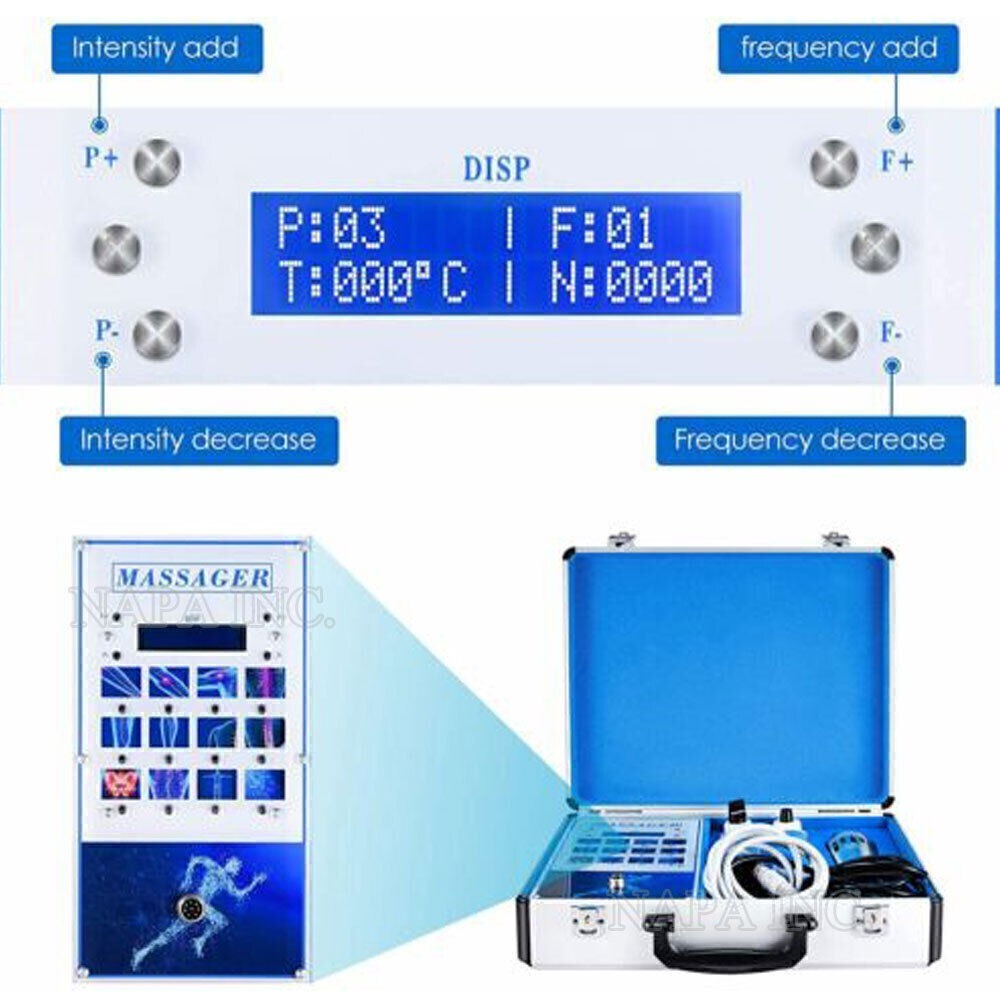 Portable Shockwave Therapy Machine For Full Body Pain Removal & ED Treatment