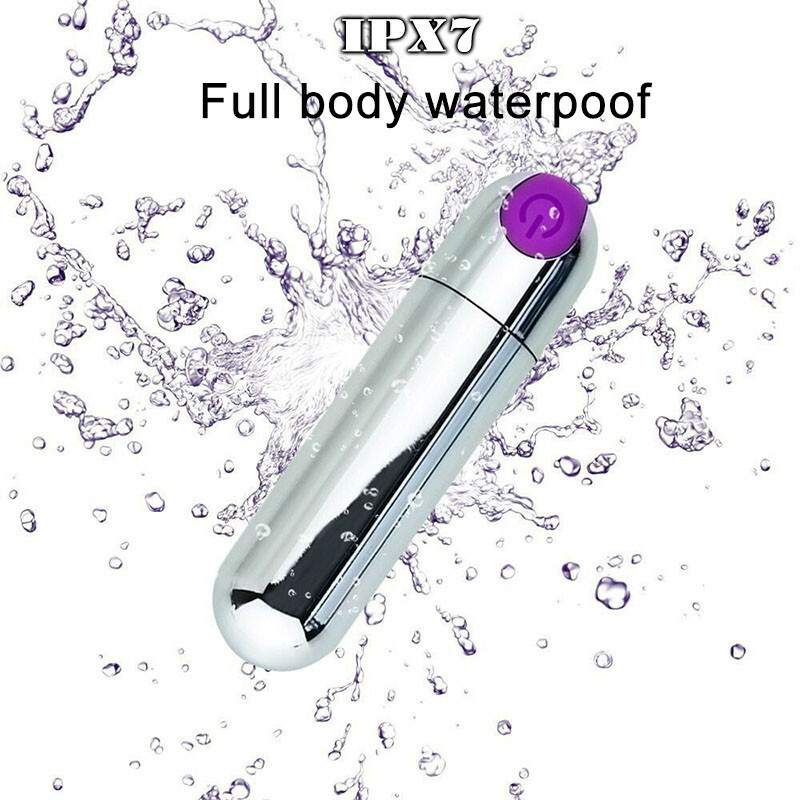 Clitoriss Stimulating Mini Bullet Vibration Massager 10 Modes Female Bullet