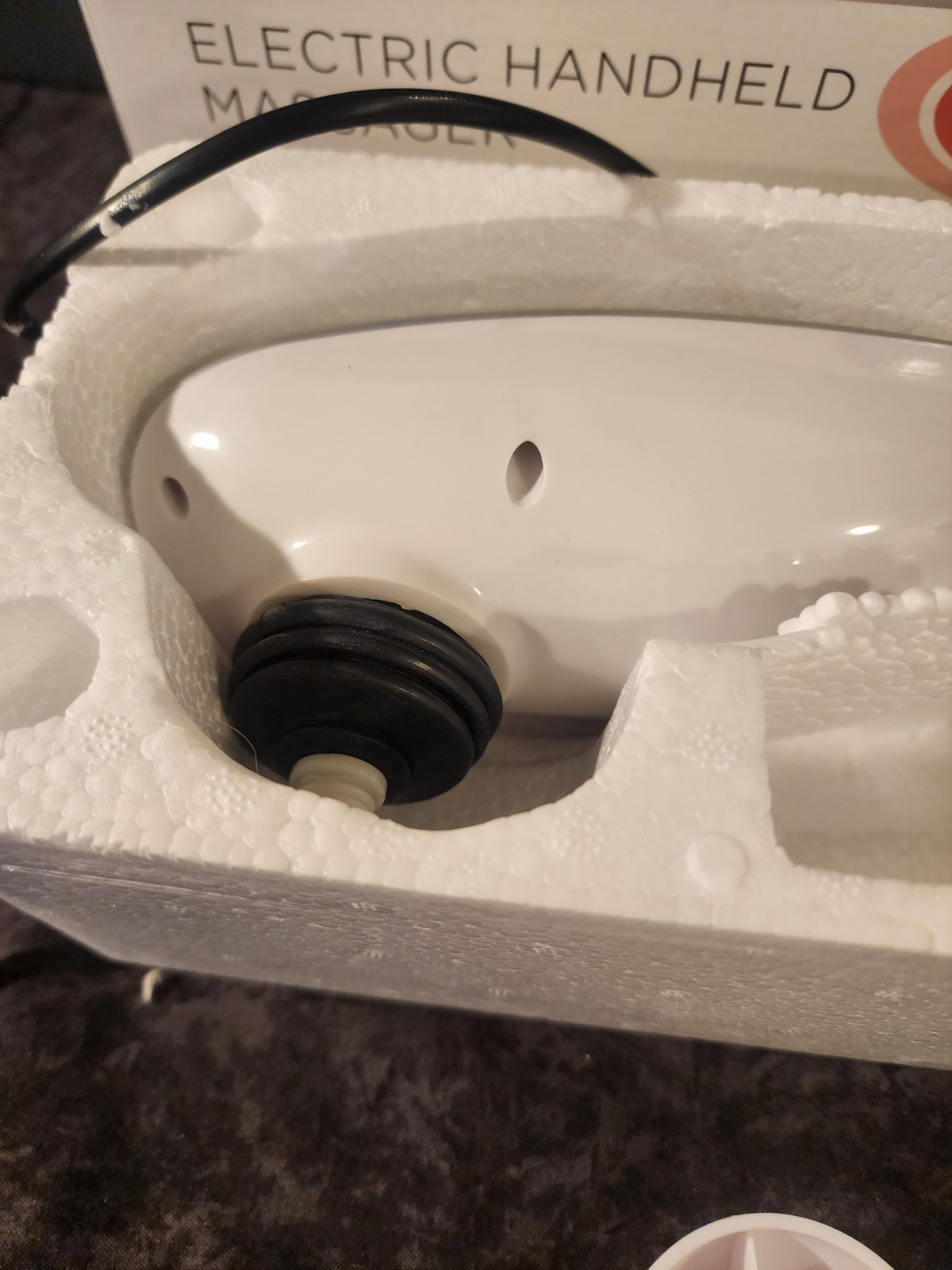 TRAKK Hand-Held Electric Portable Deep Tissue Massager Muscles Back Neck