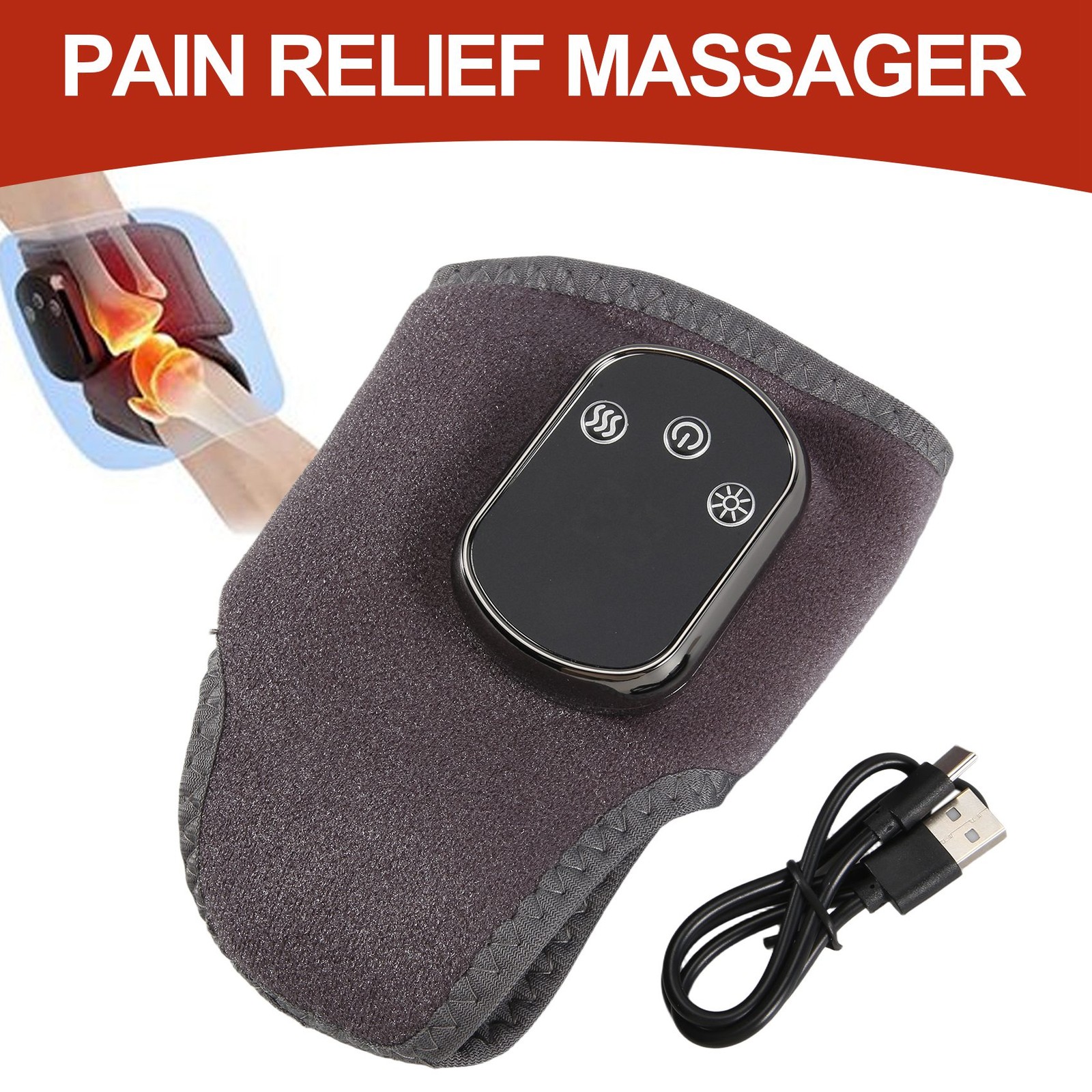 2025 Foot Massager, Triple Therapy for Pain Relief, & Rechargeable3714