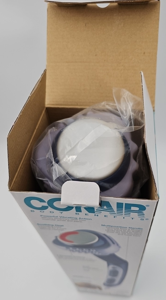 Conair Body Benefits Body Flex With Heat Massager New Open Box Tested #WM04N